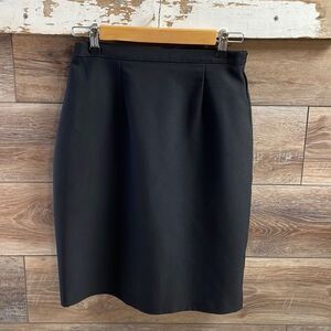 Kathi Lee Collection Ladies Pencil Skirt Size 12 Black Above Knee Vintage